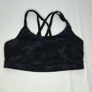 Lululemon Bra - Black Camo Size 10